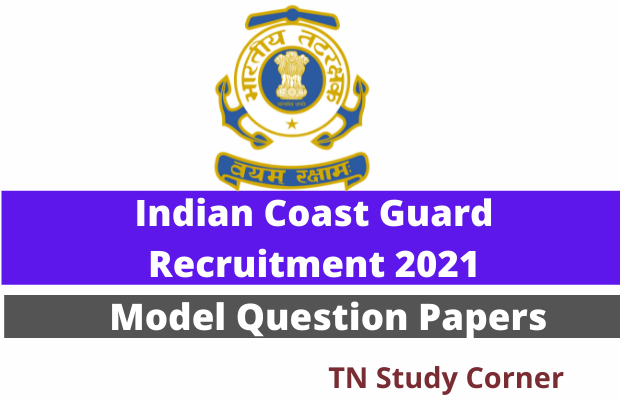 Previous Years Indian Coast Guard Question Papers