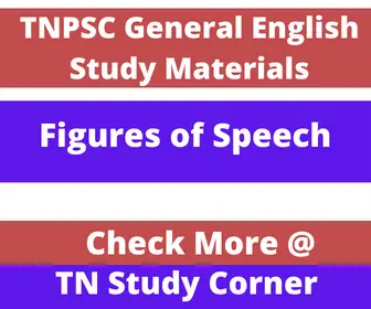 TNPSC General English Study Materials Figures of Speech