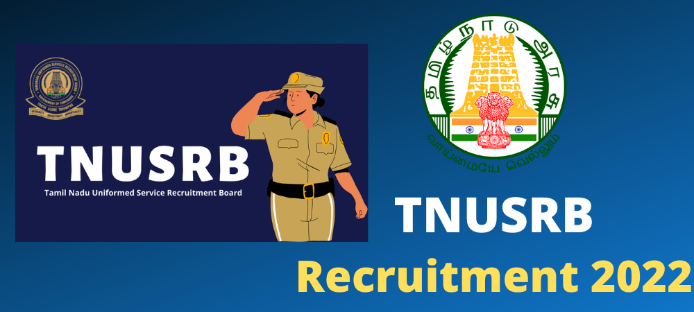 TNUSRB Constable Recruitment 2022 Online application