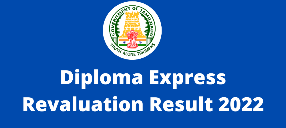 Diploma Revaluation Result 2022 Tamilnadu