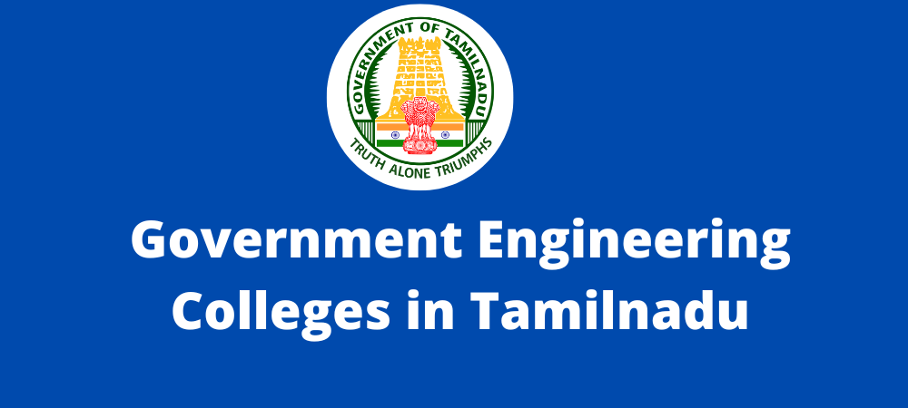 Government Engineering Colleges in Tamilnadu