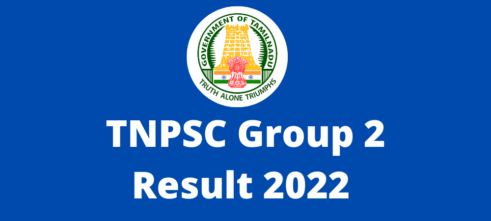 TNPSC Group 2 Result official Notification