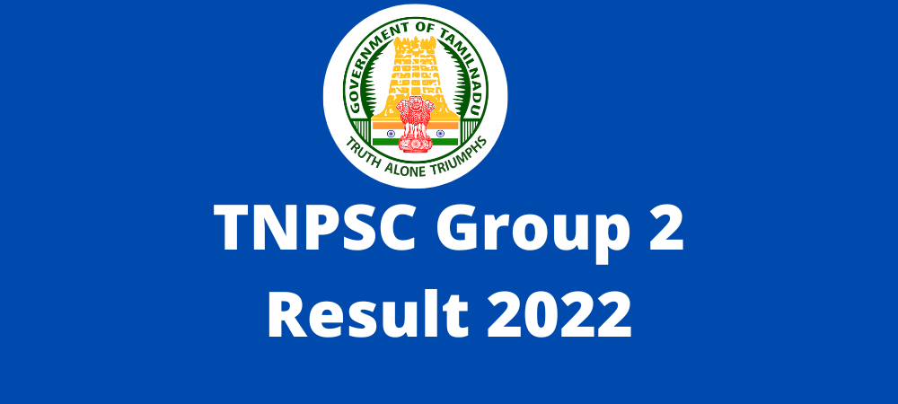 TNPSC Group 2 Result 2022 update