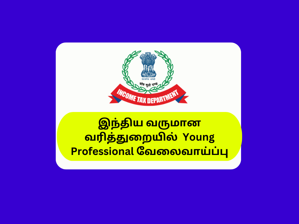 Income Tax Young Professional Recruitment 2023